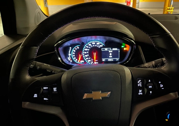 Chevrolet Trax cena 56900 przebieg: 39700, rok produkcji 2018 z Rejowiec Fabryczny małe 301